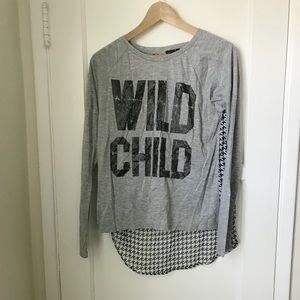 GREY LONG SLEEVE SHIRT
